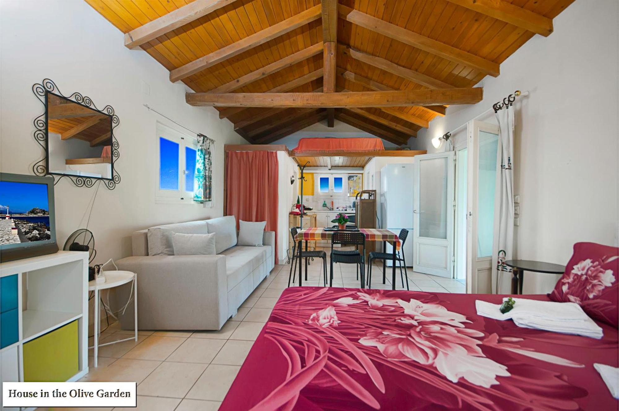 House In The Olive Garden Appartement Ágios Ioánnis Buitenkant foto