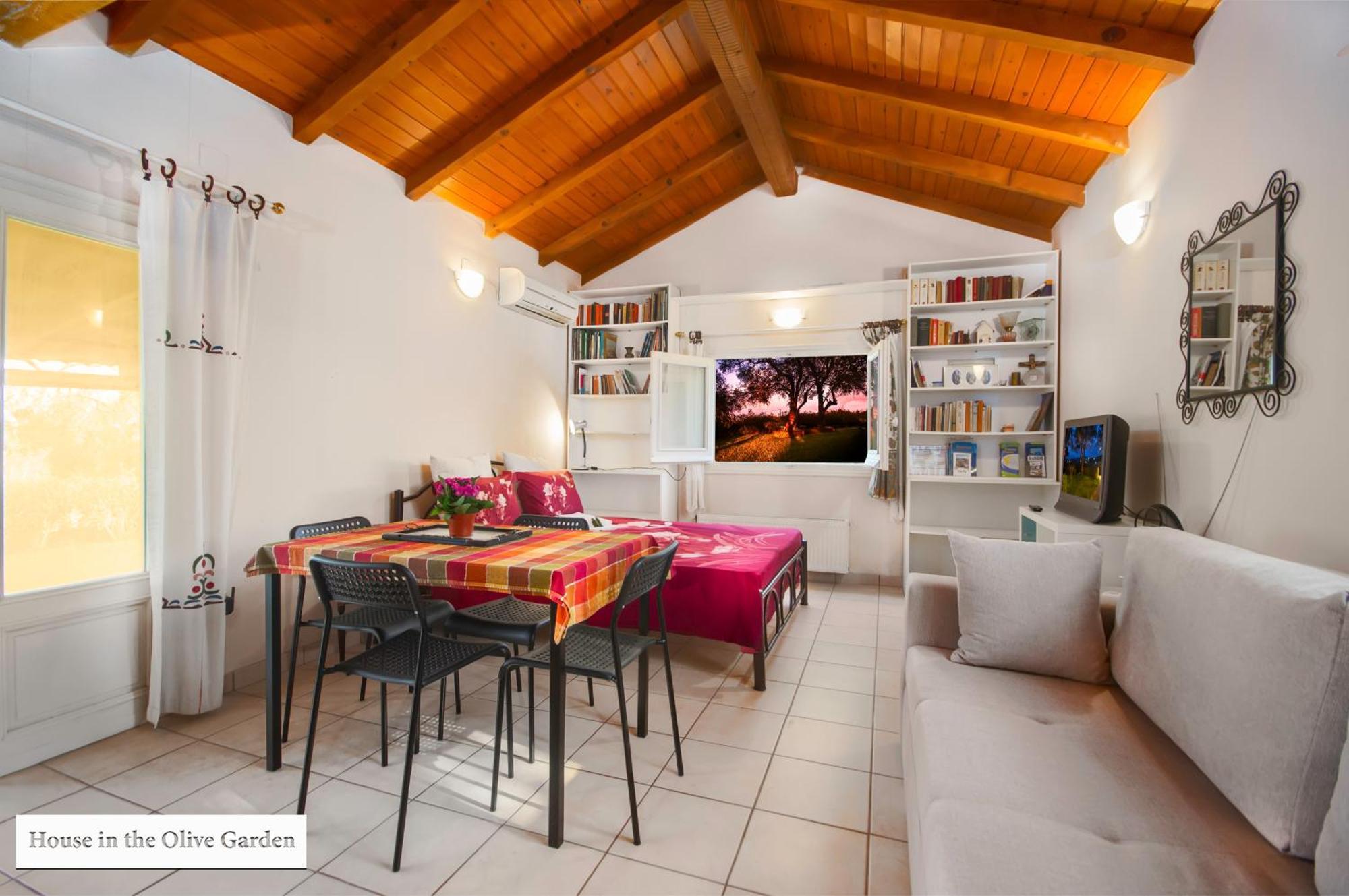 House In The Olive Garden Appartement Ágios Ioánnis Buitenkant foto