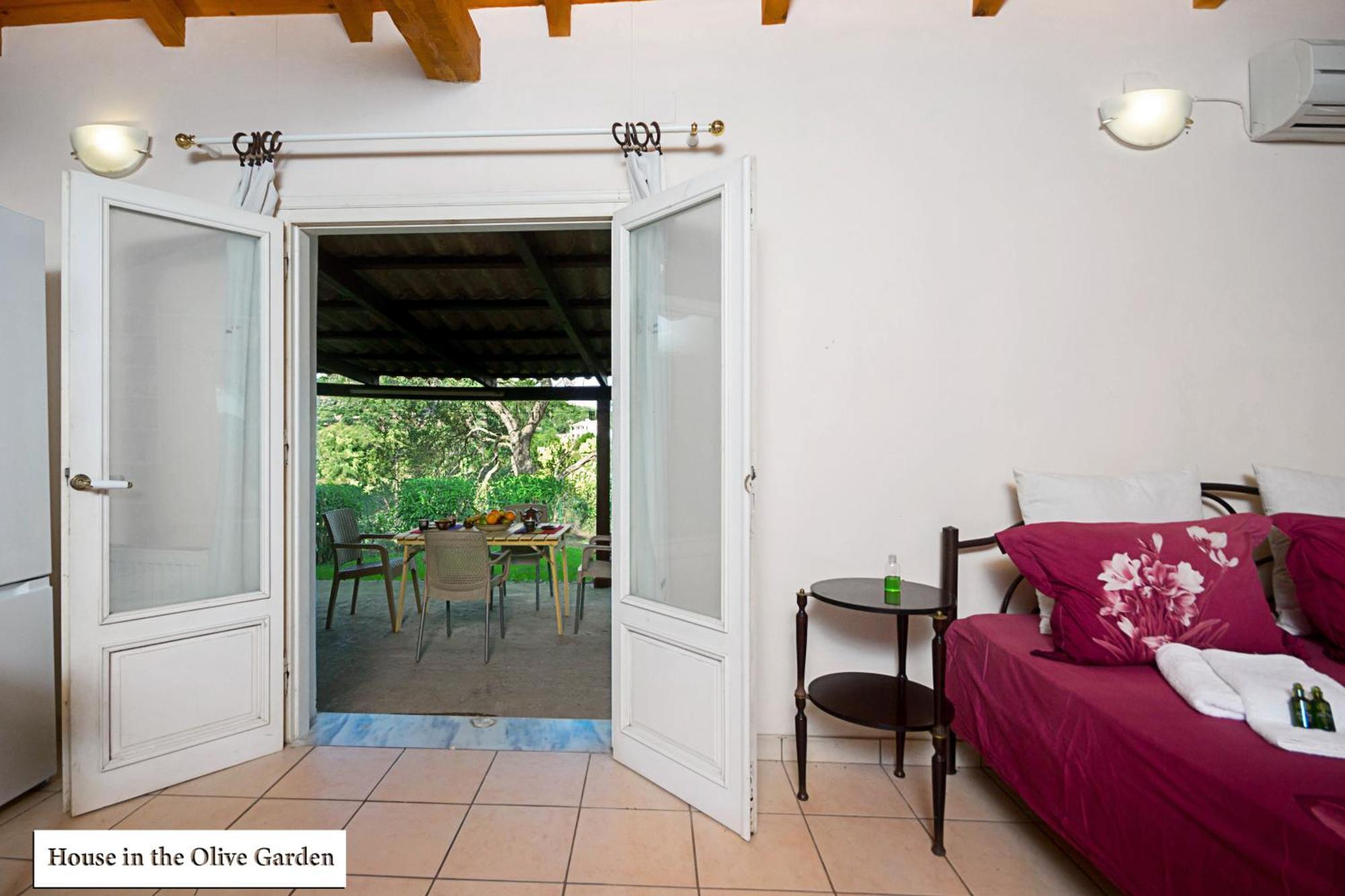 House In The Olive Garden Appartement Ágios Ioánnis Buitenkant foto